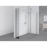 mueller Basic douchewand 40x200cm met anti-kalk coating