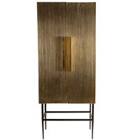 Pols Potten Cabinet ribbel gold tall kast