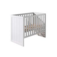 babybed Erik - wit - 126,6x68x90 cm