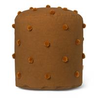 Ferm Living Dot Tufted Pouf Sugar Kelp/Mustard