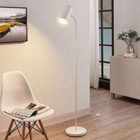 Lindby Vloerlamp Karoli met flexibele arm in wit