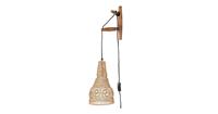 Wants & Needs Wants&Needs Wandlamp Alen Naturel 47 x 17 x 18