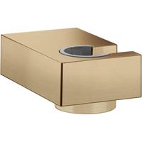 Hansgrohe Porter E wandhouder metaal, m. vaste bevestigingspositie brushed bronze 28387140 28387140