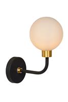 Lucide BEREND Wandlamp Badkamer 1xG9/33W 13/21/6.2cm Zwar