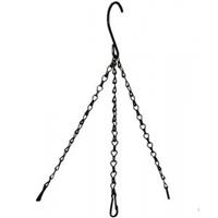 express Ketting voor hanging basket zwart gecoat - Ketting voor basket Ø 25 cm