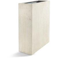 lucalifestyle Grigio plantenbak High Box L antiek wit betonlook