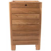 plantenwinkel.nl Houten plantenbak high L 76x42x98 cm naturel