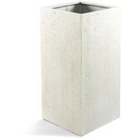 lucalifestyle Grigio plantenbak High Cube M antiek wit betonlook