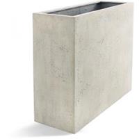 lucalifestyle Grigio plantenbak High Box M antiek wit betonlook