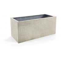 lucalifestyle Grigio plantenbak Box L antiek wit betonlook