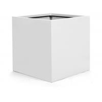 lucalifestyle Argento plantenbak Cube XL glanzend wit