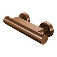 brauer Copper Edition douche thermostaatkraan opbouw Koper Geborsteld PVD