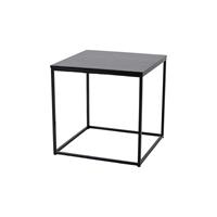 Karen industriële bijzettafel - Vierkant - L45 x B45 x H45 cm - Zwart