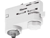 SLV Onderdeel | Lampadapter voor S-TRACK 3-fasen rail, verkeerswit | S-TRACK SYSTEM