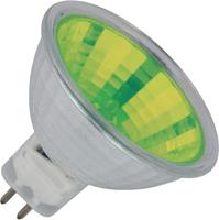Halogen Reflektorlampe grün 12V 50W GU5,3