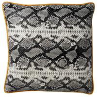 Dutch Decor Kussenhoes Roan 45x45 cm Charcoal Gray