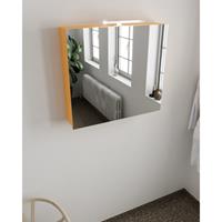 Mondiaz CUBB spiegelkast 80x70x17cm kleur ocher met 2 deuren NV76341608