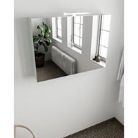 Mondiaz CUBB spiegelkast 100x70x18cm kleur greey met 2 deuren NV76341306