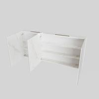 Mondiaz CUBB spiegelkast 150x70x16cm kleur carrara met 3 deuren PC75341635