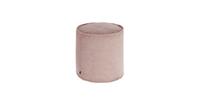 Kave Home Poef Zina roze corduroy klein Ø 40 cm