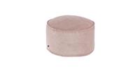 Kave Home Poef Zina roze corduroy groot Ø 60 cm