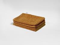 Yumeko Washandjes ochre yellow 15x22 - 4 st