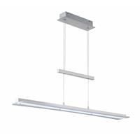 realityleuchten Reality Leuchten - Exklusive led Pendelleuchte smash Silber - höhenverstellbar touch Dimmer