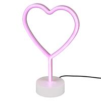 Home24 LED-tafellamp Heart, home24