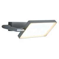 Eco-Light LED-Wandleuchte Book, grau