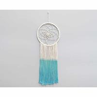 Spiru Dromenvanger Macramé Turquoise Ombre