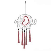 Dromenvanger Olifant Grijs/Rood