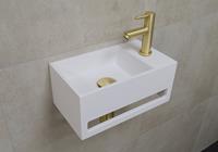 saniclear fonteinset bali rechts met gouden kraan