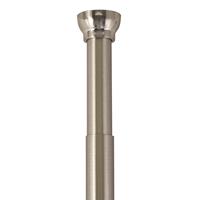 Spirella douchestang Kreta 125-220cm zilver geborsteld