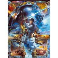 Fotobehang Star Wars Luke Skywalker collage