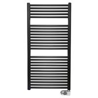 Wiesbaden Elara elektrische radiator 118.5x60cm mat zwart 41.3591