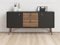 CaliCosy Dressoir met 2 deuren en 2 lades en metalen onderstel b150,3 cm joyce