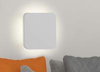 Home24 LED-wandlamp Gypsum, home24