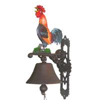 Deco Import Deurbel gietijzer haan