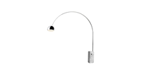 Flos Arco LED Vloerlamp - Roestvrij staal