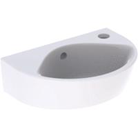 Geberit Renova fontein 36cm kraangat rechts met overloop wit 500.374.01.1