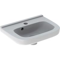 Geberit 300 basic fontein - 40x25x15cm - 1 kraangat - met overloop - wit s8400200000g