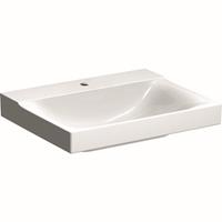 Keramag Xeno 2 Waschtisch mit Hahnloch, ohne Überlauf, 60x48 cm weiss mit KeraTect, 500530011 - 500.530.01.1