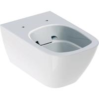 Geberit Smyle Square Wand-WC Tiefspüler geschlossene Form, Rimfree, 500208011 - KERAMAG