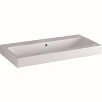 Keramag iCon Waschtisch 900x485mm weiss, 124093 ohne Hahnloch, Farbe: Weiß - 124093000