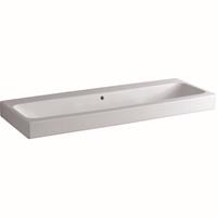 Keramag iCon Waschtisch 120x48,5cm weiss, 124025 ohne Hahnlöcher, Farbe: Weiß - 124025000