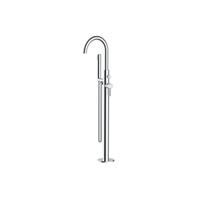 Fortifura Calvi Vrijstaande Badkraan - 113cm - handdoucheset - chroom SW377817