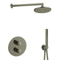 salenzi Giro inbouw regendouche set type 3 zwart chroom