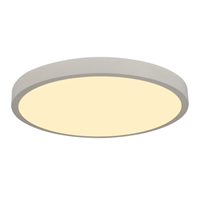 BRILLIANT SLIMLINE LED Wand- und Deckenleuchte Ø 49 cm Metall / Kunststoff Sand / weiß