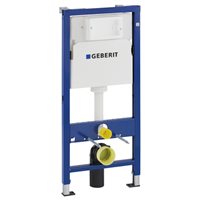 Geberit Duofix Element voor wand wc fixatieset inbegrepen Delta inbouwreservoir 12cm UP100 458.116.00.1
