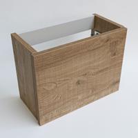 Douche Concurrent Toiletmeubel INK Versus Fontein Onderkast 36x18x27cm HPL Naturel Eiken Greeploos